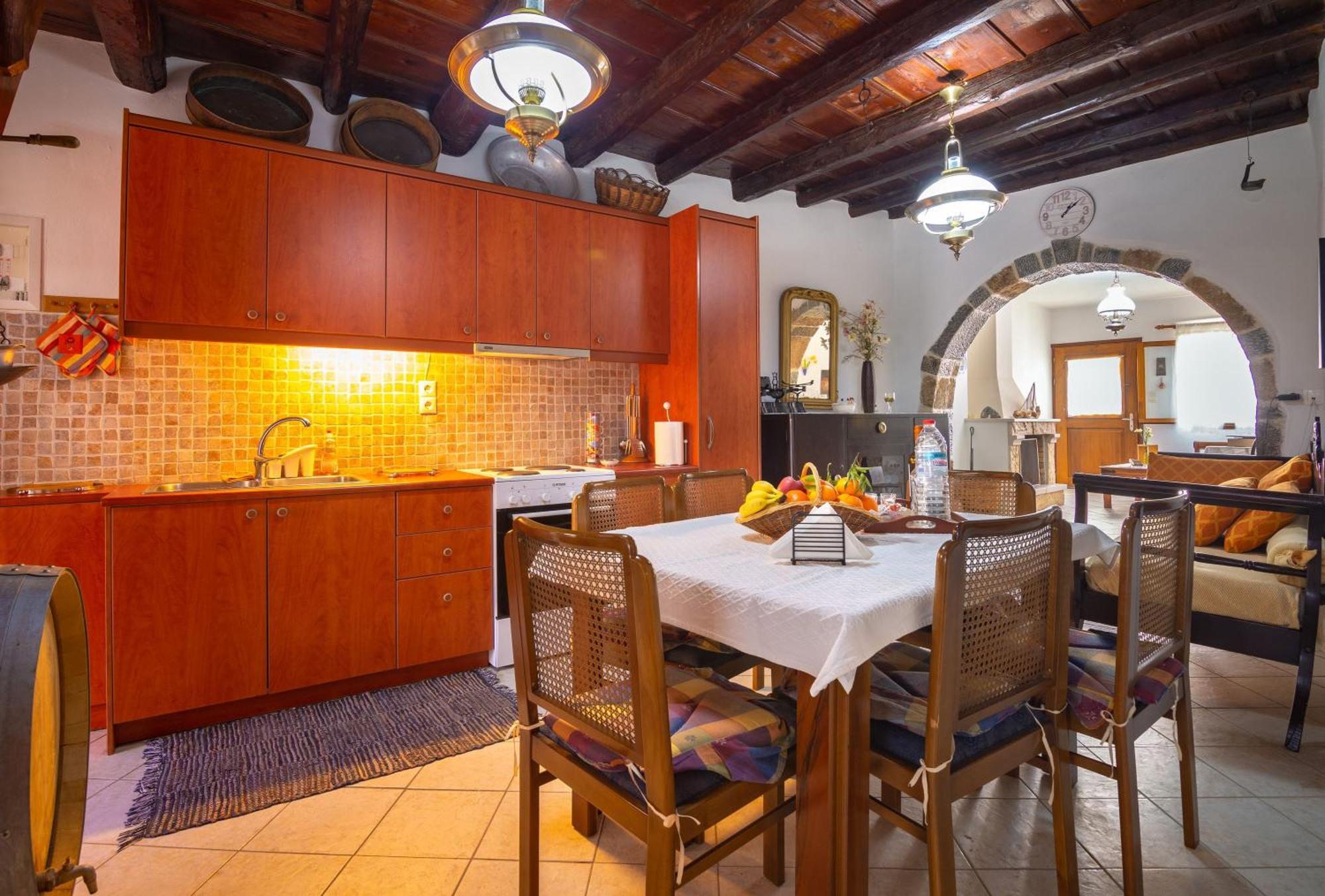Olive Valley Traditional House Limnai Exterior foto