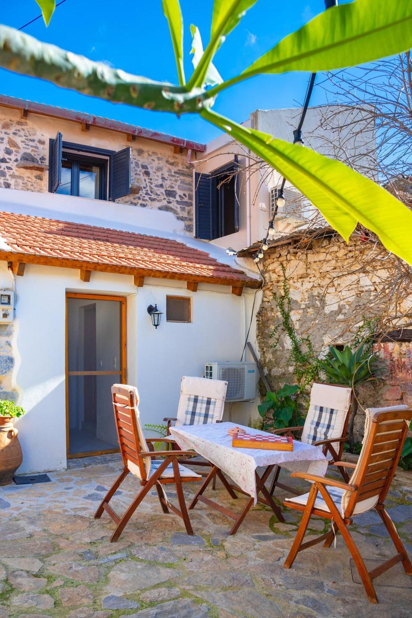 Olive Valley Traditional House Limnai Exterior foto