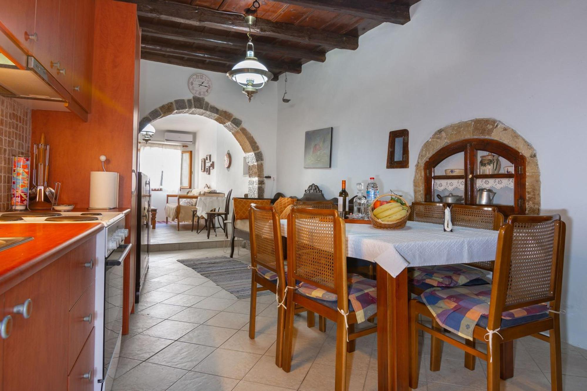 Olive Valley Traditional House Limnai Exterior foto