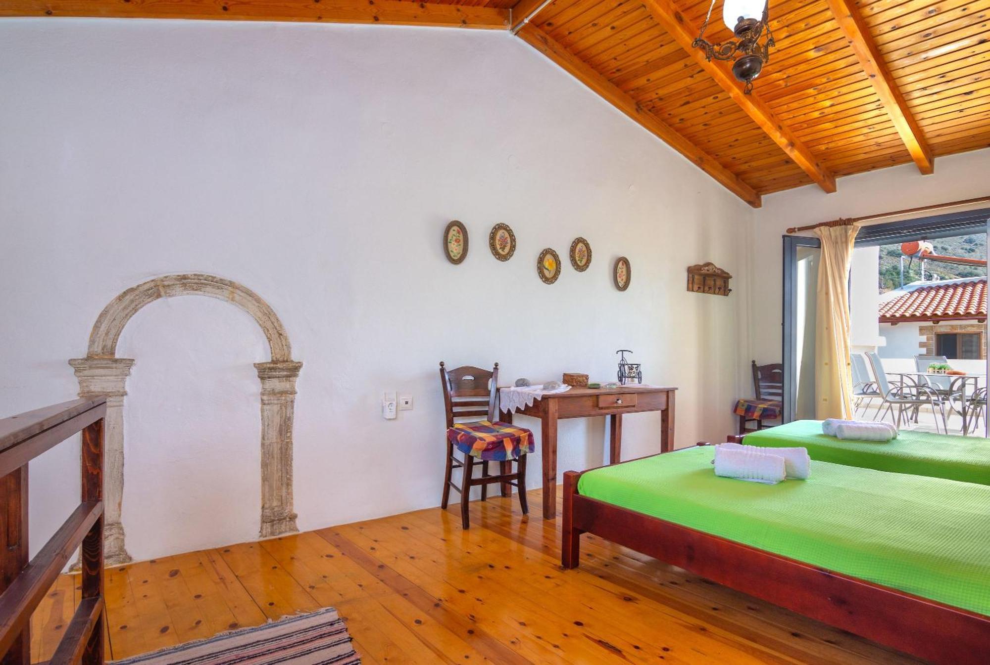 Olive Valley Traditional House Limnai Exterior foto