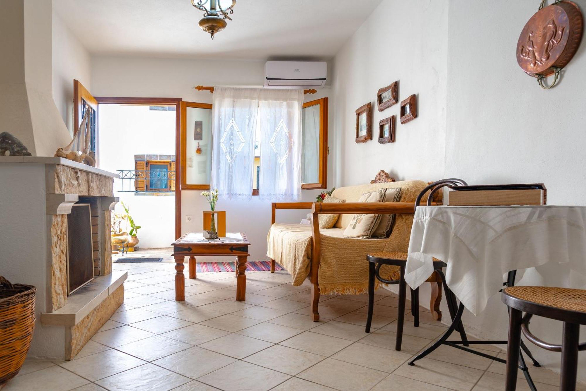 Olive Valley Traditional House Limnai Exterior foto